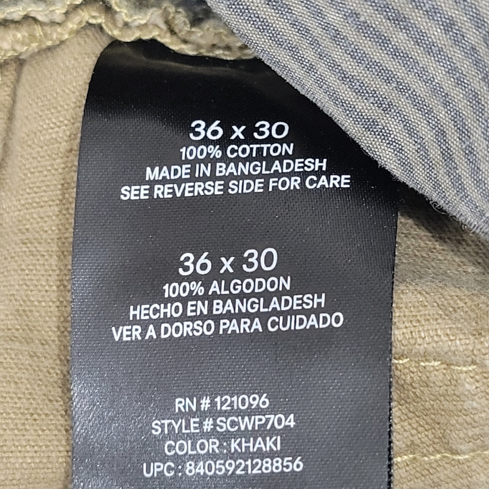 Weatherproof Corduroy Pants Men's Size 36 X 30 Brown - Picture 3 of 7